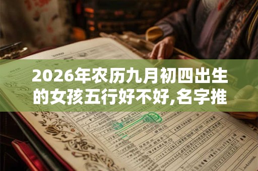 2026年农历九月初四出生的女孩五行好不好,名字推荐