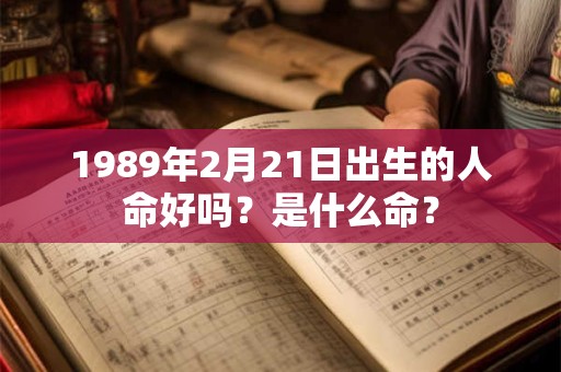 1989年2月21日出生的人命好吗?是什么命? 1989年2月21日出生的人命好吗?是什么命?
