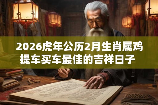 2026虎年公历2月生肖属鸡提车买车最佳的吉祥日子 提车佳期