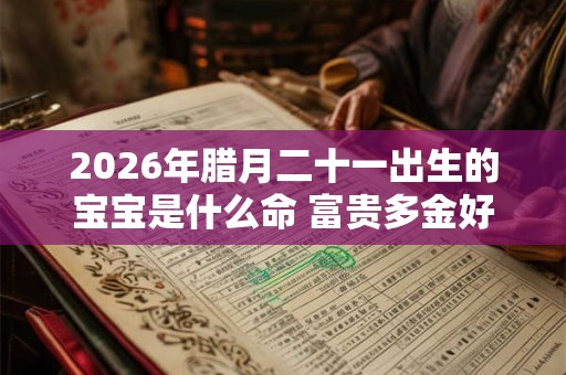 2026年腊月二十一出生的宝宝是什么命 富贵多金好运相伴