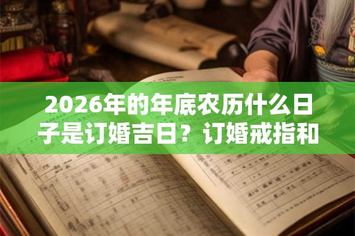 2026年的年底农历什么日子是订婚吉日？订婚戒指和结婚戒指差别