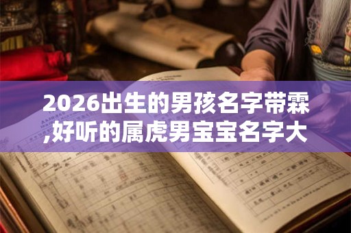 2026出生的男孩名字带霖,好听的属虎男宝宝名字大全 2026出生的男孩名字带霖,好听的属虎男宝宝名字大全