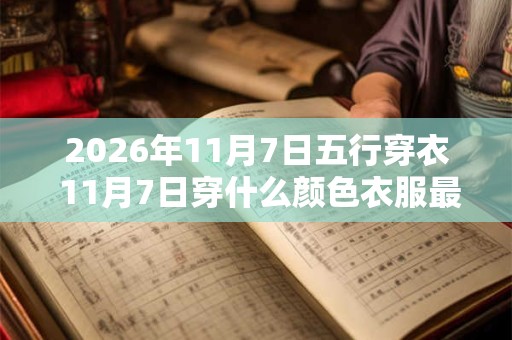 2026年11月7日五行穿衣 11月7日穿什么颜色衣服最旺运