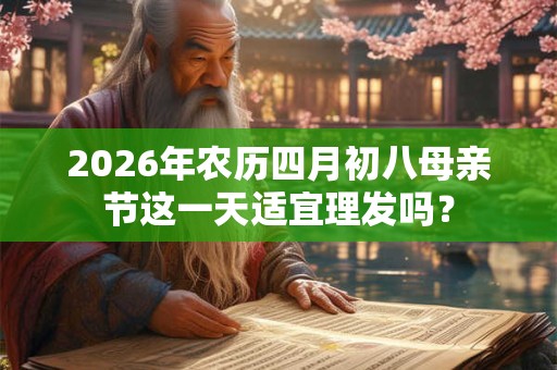 2026年农历四月初八母亲节这一天适宜理发吗？