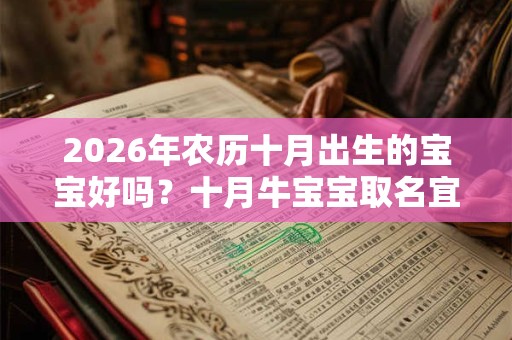 2026年农历十月出生的宝宝好吗？十月牛宝宝取名宜用字