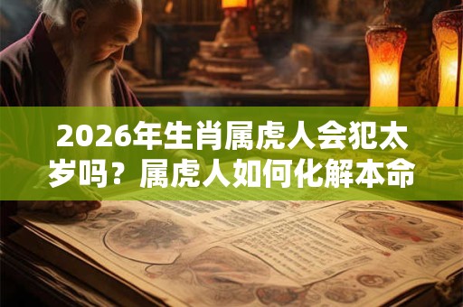 2026年生肖属虎人会犯太岁吗？属虎人如何化解本命年厄运
