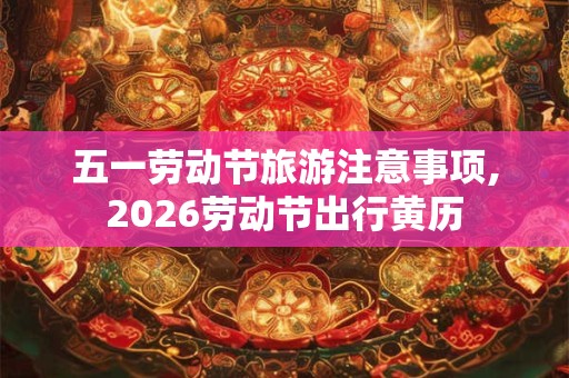五一劳动节旅游注意事项,2026劳动节出行黄历 五一劳动节旅游注意事项,2026劳动节出行黄历
