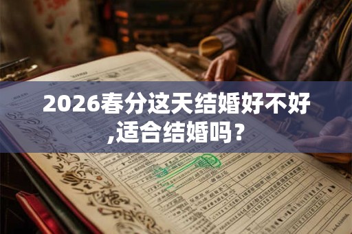 2026春分这天结婚好不好,适合结婚吗? 2026春分这天结婚好不好,适合结婚吗?