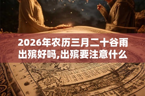 2026年农历三月二十谷雨出殡好吗,出殡要注意什么? 2026年农历三月二十谷雨出殡好吗,出殡要注意什么?