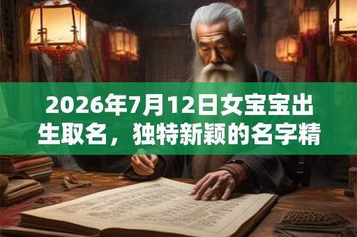 2026年7月12日女宝宝出生取名，独特新颖的名字精选