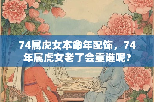 74属虎女本命年配饰，74年属虎女老了会靠谁呢？