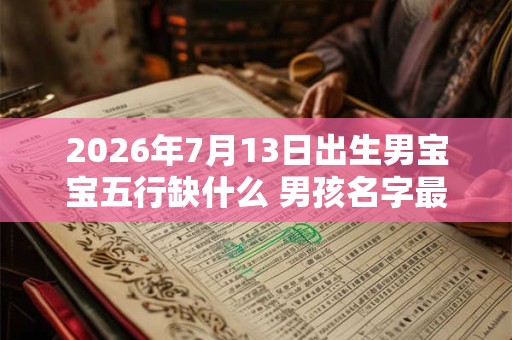 2026年7月13日出生男宝宝五行缺什么 男孩名字最新免费版