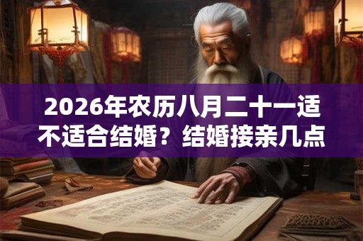 2026年农历八月二十一适不适合结婚？结婚接亲几点最好？