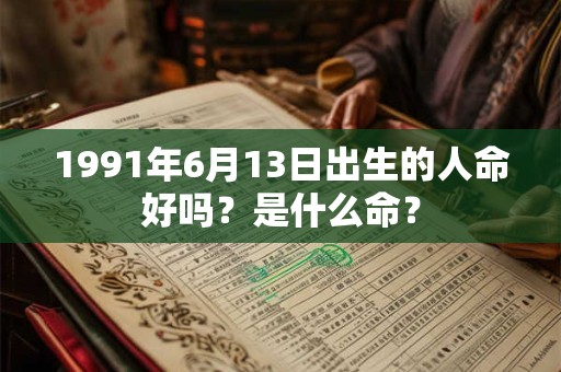 1991年6月13日出生的人命好吗?是什么命? 1991年6月13日出生的人命好吗?是什么命?