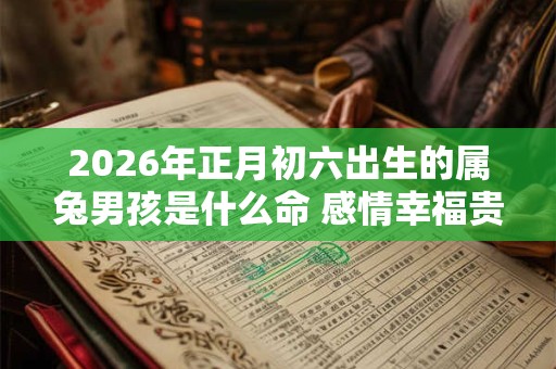 2026年正月初六出生的属兔男孩是什么命 感情幸福贵人指引 2026年正月初六出生的属兔男孩是什么命 感情幸福贵人指引