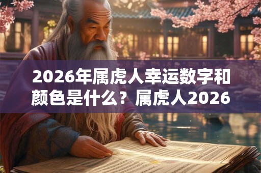 2026年属虎人幸运数字和颜色是什么？属虎人2026年运势好吗