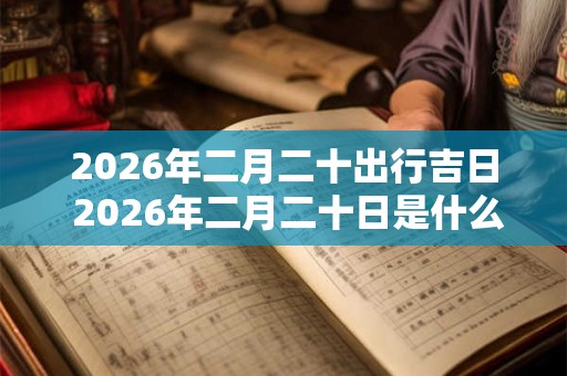 2026年二月二十出行吉日 2026年二月二十日是什么日子