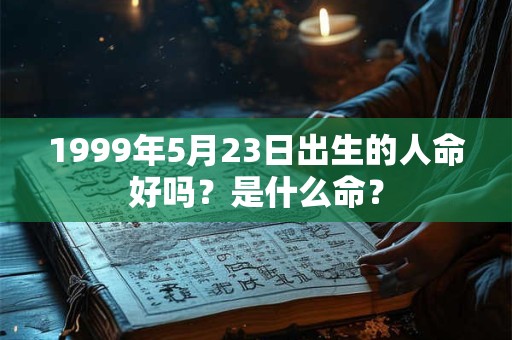 1999年5月23日出生的人命好吗?是什么命? 1999年5月23日出生的人命好吗?是什么命?