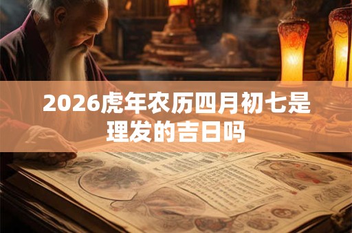 2026虎年农历四月初七是理发的吉日吗 2026虎年农历四月初七是理发的吉日吗
