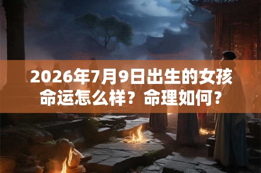 2026年7月9日出生的女孩命运怎么样？命理如何？