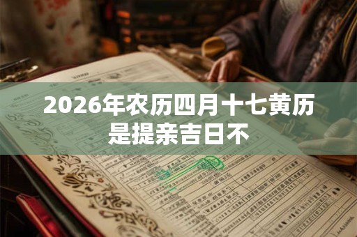 2026年农历四月十七黄历是提亲吉日不