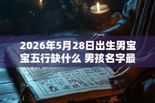 2026年5月28日出生男宝宝五行缺什么 男孩名字最新免费版