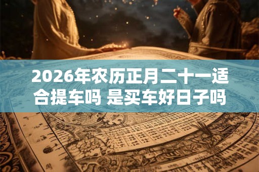 2026年农历正月二十一适合提车吗 是买车好日子吗