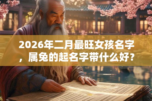 2026年二月最旺女孩名字,属兔的起名字带什么好? 2026年二月最旺女孩名字,属兔的起名字带什么好?
