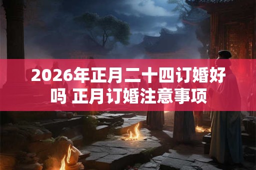 2026年正月二十四订婚好吗 正月订婚注意事项