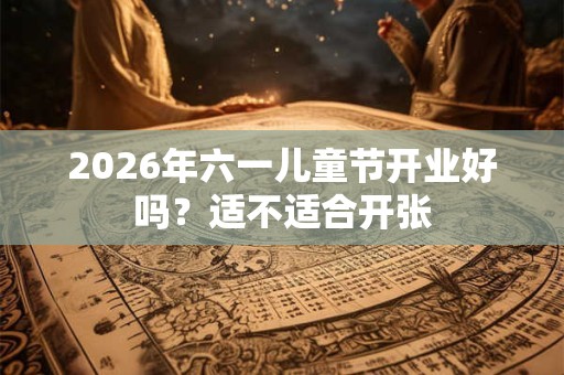 2026年六一儿童节开业好吗?适不适合开张 2026年六一儿童节开业好吗?适不适合开张