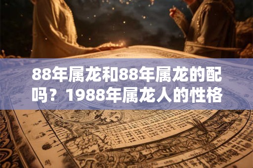 88年属龙和88年属龙的配吗？1988年属龙人的性格分析