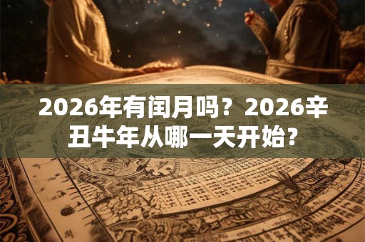 2026年有闰月吗?2026辛丑牛年从哪一天开始? 2026年有闰月吗?2026辛丑牛年从哪一天开始?