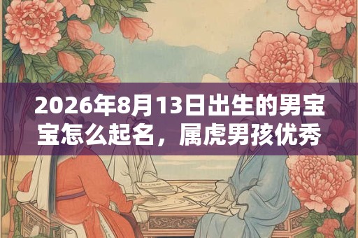 2026年8月13日出生的男宝宝怎么起名,属虎男孩优秀名字推荐 2026年8月13日出生的男宝宝怎么起名,属虎男孩优秀名字推荐