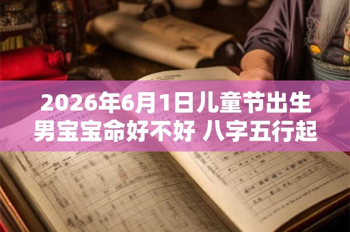 2026年6月1日儿童节出生男宝宝命好不好 八字五行起名最全款