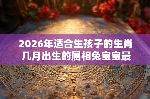 2026年适合生孩子的生肖 几月出生的属相兔宝宝最好 2026年适合生孩子的生肖 几月出生的属相兔宝宝最好