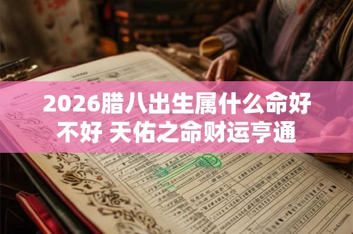 2026腊八出生属什么命好不好 天佑之命财运亨通 2026腊八出生属什么命好不好 天佑之命财运亨通