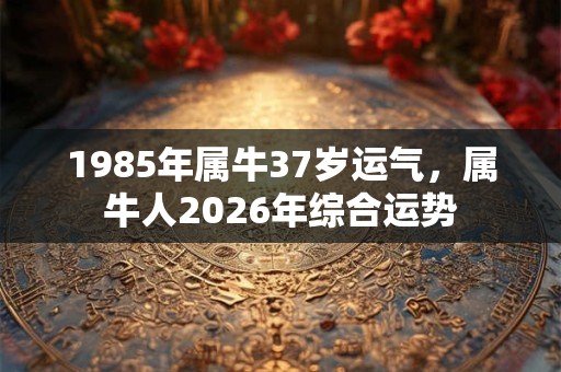 1985年属牛37岁运气，属牛人2026年综合运势