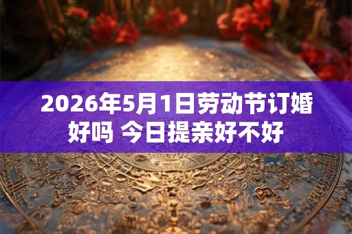 2026年5月1日劳动节订婚好吗 今日提亲好不好