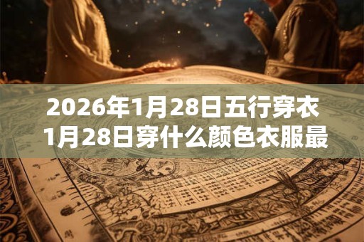 2026年1月28日五行穿衣 1月28日穿什么颜色衣服最旺运