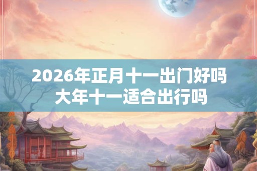 2026年正月十一出门好吗 大年十一适合出行吗