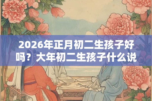 2026年正月初二生孩子好吗？大年初二生孩子什么说法？