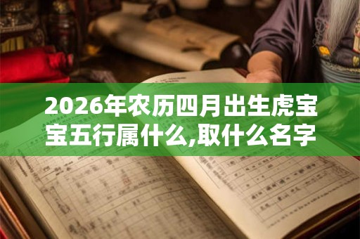 2026年农历四月出生虎宝宝五行属什么,取什么名字好? 2026年农历四月出生虎宝宝五行属什么,取什么名字好?