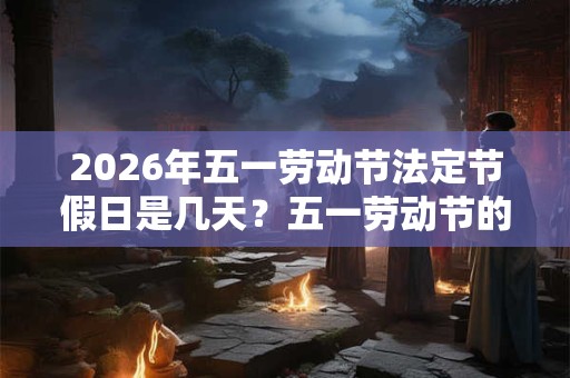 2026年五一劳动节法定节假日是几天？五一劳动节的由来