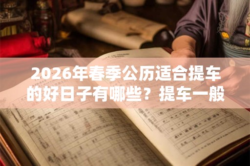 2026年春季公历适合提车的好日子有哪些?提车一般要多久 2026年春季公历适合提车的好日子有哪些?提车一般要多久