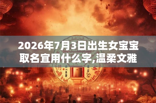 2026年7月3日出生女宝宝取名宜用什么字,温柔文雅的名字 2026年7月3日出生女宝宝取名宜用什么字,温柔文雅的名字