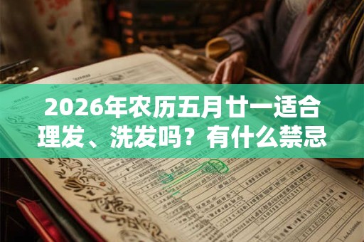2026年农历五月廿一适合理发、洗发吗？有什么禁忌？