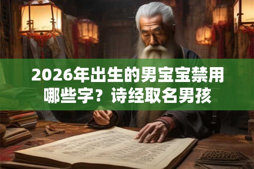 2026年出生的男宝宝禁用哪些字？诗经取名男孩