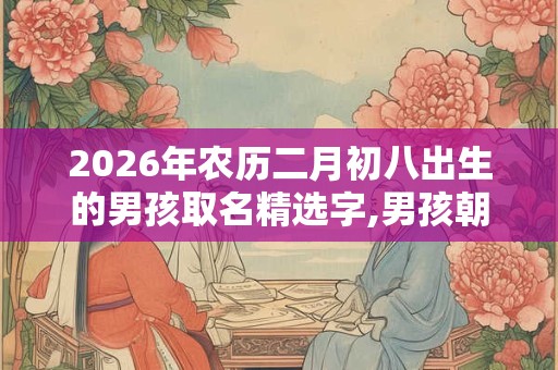 2026年农历二月初八出生的男孩取名精选字,男孩朝气蓬勃的名字