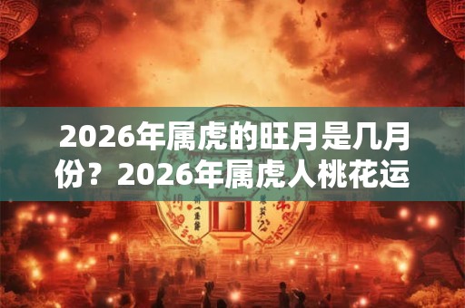 2026年属虎的旺月是几月份？2026年属虎人桃花运如何？