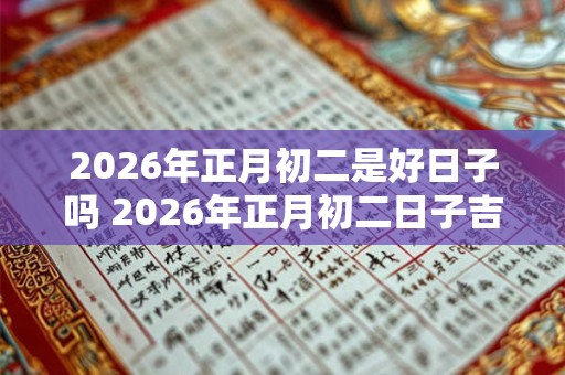 2026年正月初二是好日子吗 2026年正月初二日子吉利吗 2026年正月初二是好日子吗 2026年正月初二日子吉利吗